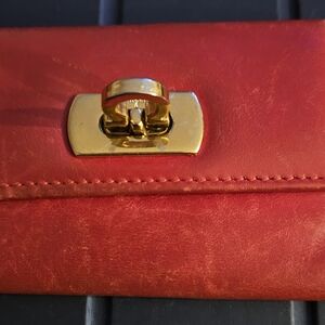 Authentic Ferragamo Red Wallet